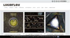 Desktop Screenshot of lucidflow-records.com