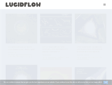 Tablet Screenshot of lucidflow-records.com